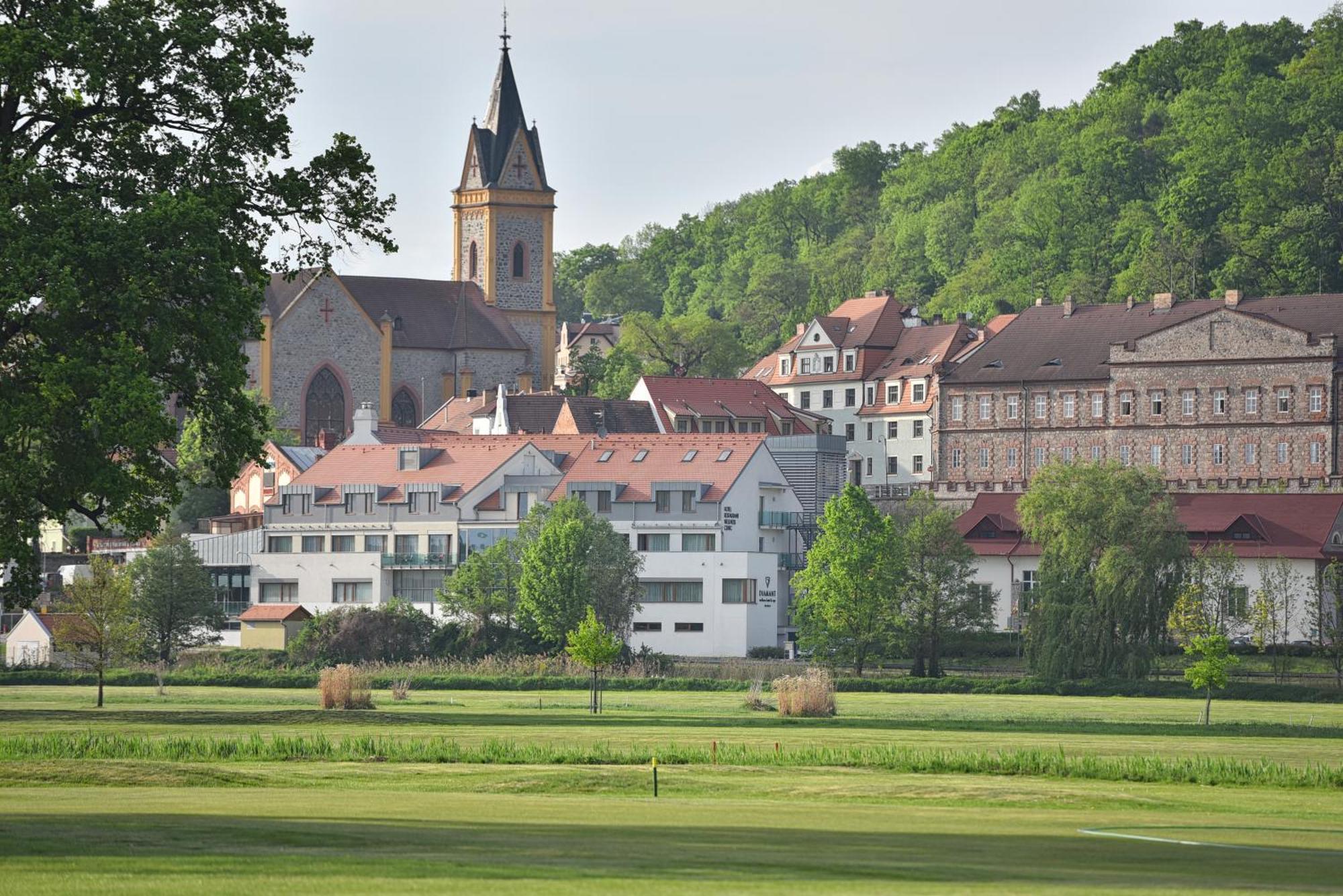 Wellness Hotel Diamant Hluboka nad Vltavou Luaran gambar